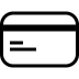 icono de una tarjeta de credito